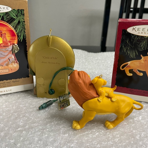 Hallmark The Lion King Ornaments Bundle - Picture 3 of 6